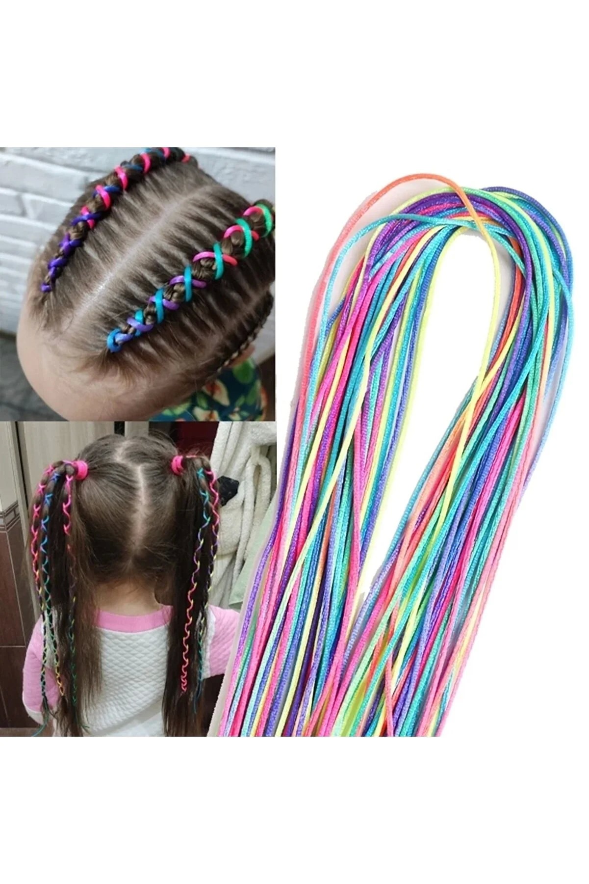 طناب موی ضخیم در 8 رنگ
